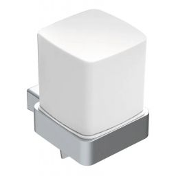 Emco Loft dozownik do mydła chrom/szkło satynowe 052100103