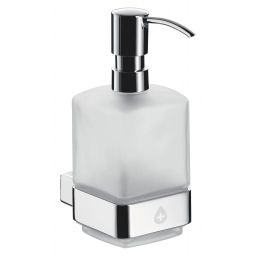 Emco Loft dozownik do środka dezynfekcyjnego chrom/szkło satynowe 052100106