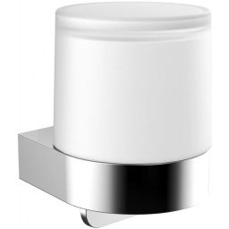 Emco Flow dozownik mydła ścienny chrom/szkło satynowe 272100101