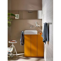 Emco Flow wieszak na ręcznik 43 cm podwójny czarny 275013343