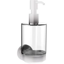 Emco Round dozownik do mydła 250 ml przezroczysty 432100090