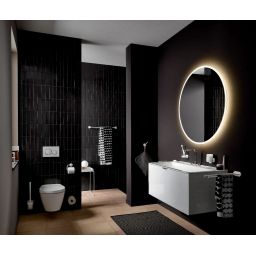 Emco Round wieszak na ręcznik 40 cm biały 435013940