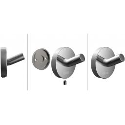 Emco Round wieszak na ręcznik haczyk pojedynczy chrom 437500100