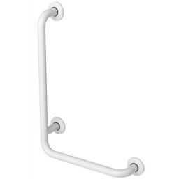 Faneco poręcz ścienna 40x60 cm kątowa lewa biała S32UKL64SWB