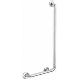 Faneco poręcz ścienna 50 cm kątowa prawa stal szlachetna mat S32UKP75SNM