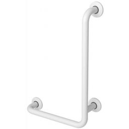 Faneco poręcz ścienna 40x80 cm kątowa prawa biała S32UKP84SWB