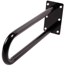 Faneco poręcz ścienna łukowa 60 cm czarna S32UU6SSWC