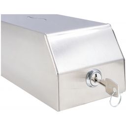 Faneco Hit dozownik do mydła 1000 ml ścienny stal mat SA1003SJB