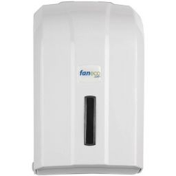 Faneco Pop podajnik na listkowe ręczniki papierowe biały/szary TP400PGWG