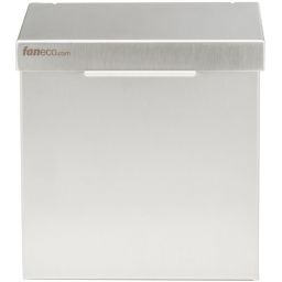 Faneco Luna kosz na śmieci 4,2 l ścienny stal szczotkowana mat WB4SNB