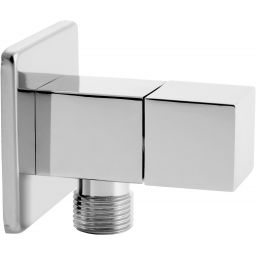 Ferro Quadro zawór kątowy z głowicą ceramiczną chrom Z293