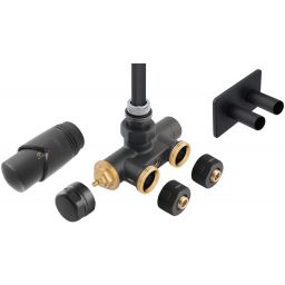 Outlet - Ferro zestaw termostatyczny antracyt ZTT30AT