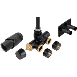 Ferro zestaw termostatyczny czarny ZTT30BL