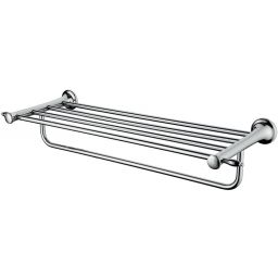 FDesign Lacrima półka z wieszakiem na ręcznik chrom FD6-LRA-11-11