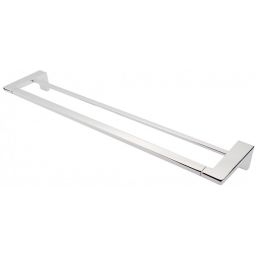 FDesign Piazza wieszak na ręcznik 60 cm drążek podwójny chrom FD6-PZA-02-11