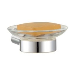 Frescor Leo mydelniczka chrom/szkło przezroczyste 23.08.00