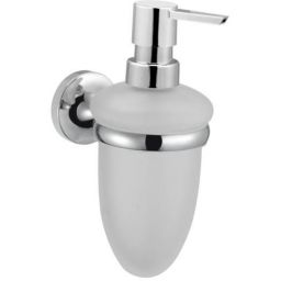 Frescor Feel dozownik do mydła ścienny chrom/szkło mat 21.10.00