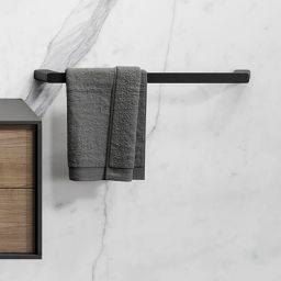Geesa Shift wieszak na ręcznik 50 cm czarny 919907-06-45