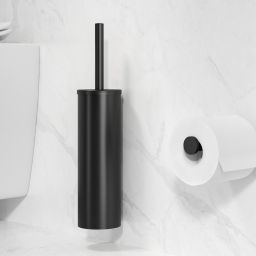 Geesa Nemox Black szczotka toaloetowa wisząca czarna 916511-66