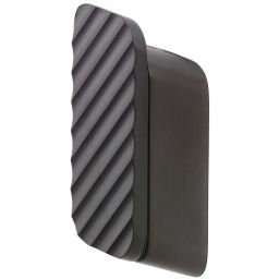 Geesa Shift haczyk na ręcznik czarny metal szczotkowany/ukośne paski 919967-09-94