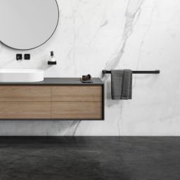 Geesa Shift wieszak na ręcznik 65 cm czarny 919907-06-60