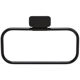 Geesa Shift wieszak na ręcznik owalny czarny 919904-06