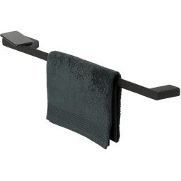 Geesa Shift wieszak na ręcznik 82,1 cm z półką efekt czarnego marmuru 919947-06-821