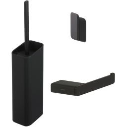 Geesa Shift zestaw akcesoriów łazienkowych 3x1 czarny 919900-06-115
