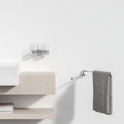 Geesa Nemox Chrome wieszak na ręcznik 40,5 cm podwójny chrom 916505-02