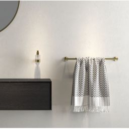 Geesa Nemox Brushed Gold wieszak na ręcznik 45 cm złoty szczotkowany 916507-07-45