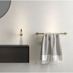 Geesa Nemox Brushed Gold wieszak na ręcznik 60 cm złoty szczotkowany 916507-07-60