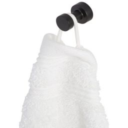 Geesa Nemox Black wieszak na ręcznik czarny 916513-06