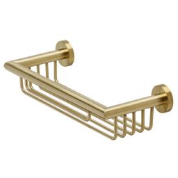 Geesa Nemox Brushed Gold koszyk prysznicowy złoty szczotkowany 916514-07-30