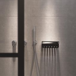 Geesa Nemox Black koszyk prysznicowy czarny 918801-02-06