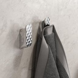 Geesa Shift haczyk na ręcznik chrom/romby 919967-02-91