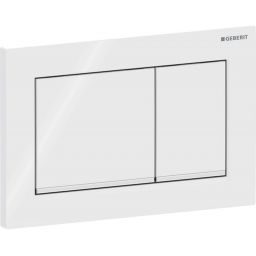 Geberit Omega20 przycisk spłukujący do WC biały 115.080.01.1