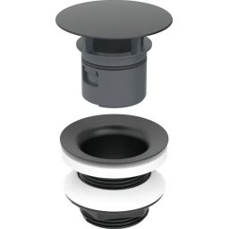 Geberit korek do umywalki czarny 152.050.14.1