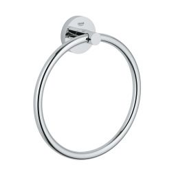 Grohe Essentials wieszak na ręcznik 18 cm okrągły chrom 40365001