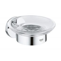 Grohe Essentials mydelniczka z uchwytem chrom/szkło przezroczyste 40444001