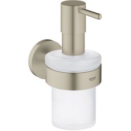 Grohe Essentials dozownik do mydła 160 ml ścienny brushed nickel 40448EN1