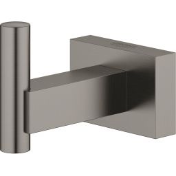 Grohe Essentials Cube wieszak na płaszcz kąpielowy brushed hard graphite 40511AL1