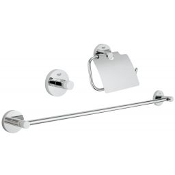 Grohe Essentials zestaw akcesoriów łazienkowych 3w1 Guest 40775001
