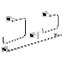 Grohe Essentials Cube zestaw akcesoriów łazienkowych 4w1 Master 40778001