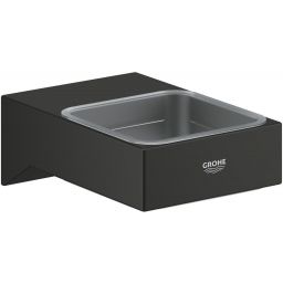 Grohe Selection Cube uchwyt do akcesoriów matte black 408652430