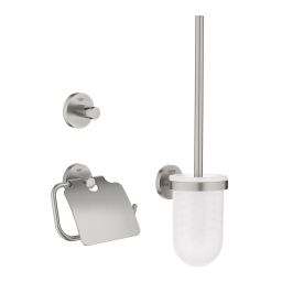 Grohe Start zestaw akcesoriów 3w1 stal nierdzewna 41204DC0