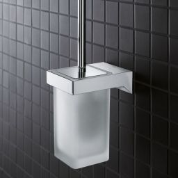 Grohe Selection Cube szczotka toaletowa kompletna szkło/chrom 40857000