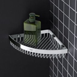 Grohe Selection Cube półeczka narożna metalowa chrom 40809000
