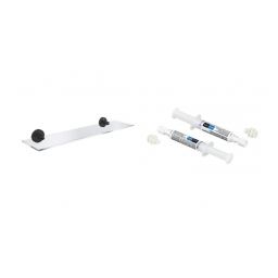 Zestaw Grohe Start półka 53 cm czarna i klej montażowy QuickFix (412022430, 41128000)