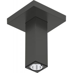 Hansgrohe ramię sufitowe 10 cm czarny chrom szczotkowany 24338340