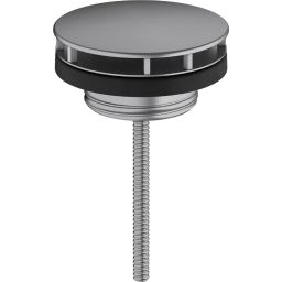 Hansgrohe korek do umywalki czarny chrom szczotkowany 50001340